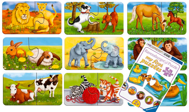 liebenswerte-tiere-alle im Februar ist es soweit, das Puzzle ist fertig!