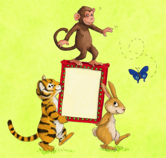 besitzerseite-copy Hier eine paar Vignetten aus meinem letzten Projekt. Es war wieder ein Feundealbum für den Kaufmann Verlag, aber diesesmal für die Schulkinder.